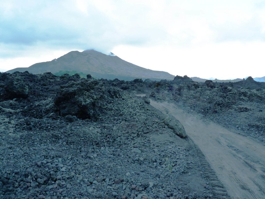 Within the caldera
