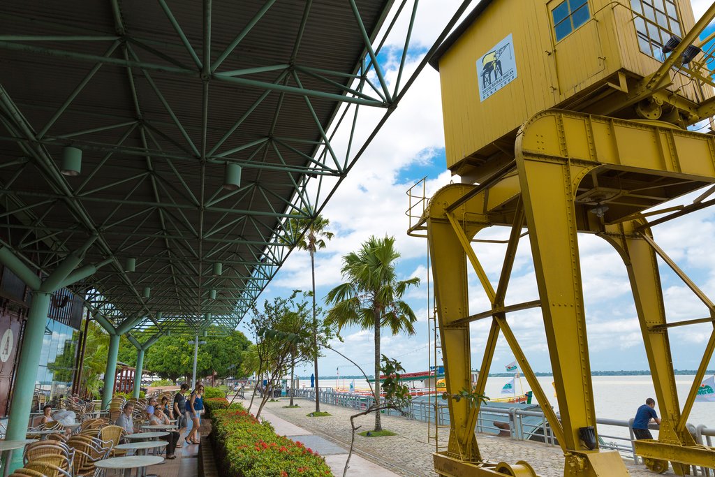 Estação das Docas, a gastronomy hotspot in Belém