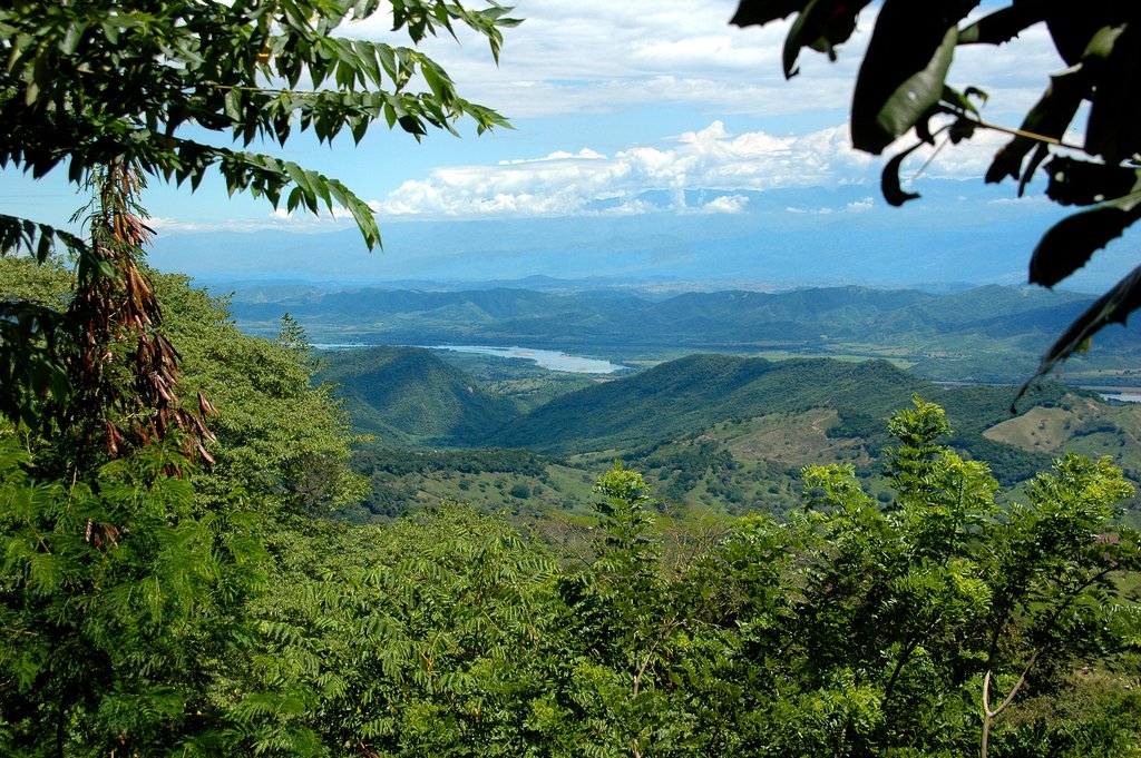 River views from a mountain lookout