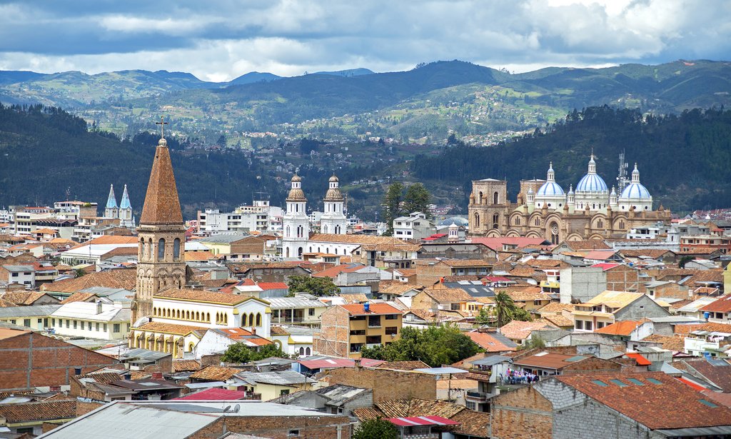 View of the city of Cuenca