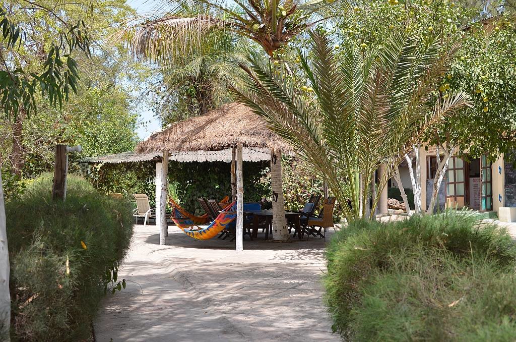 Stay at a conveniently located eco-lodge