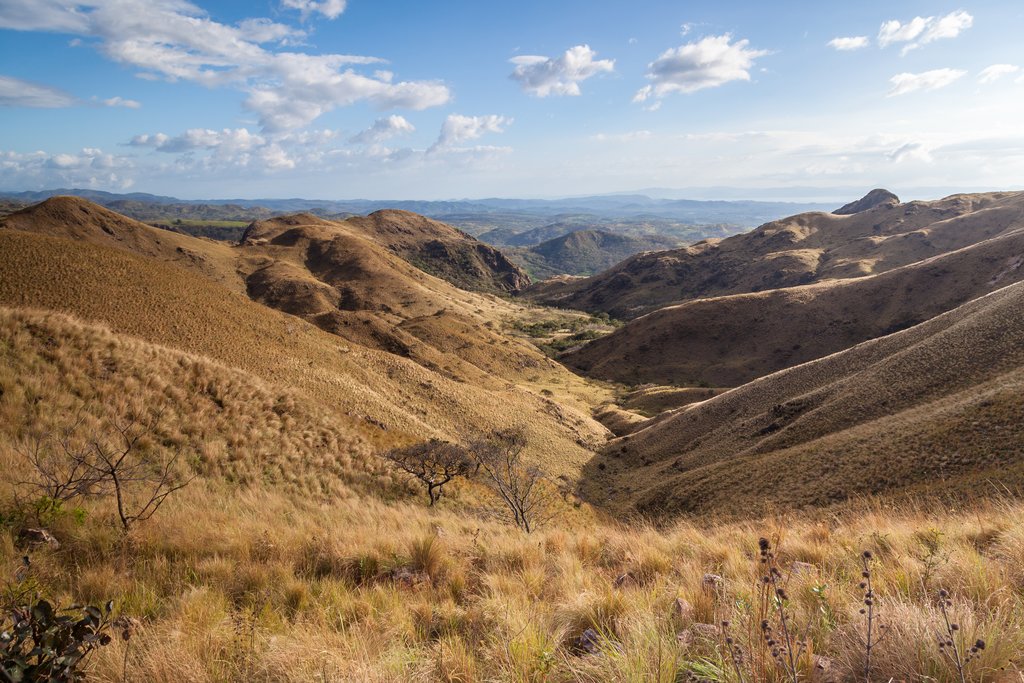 Typical valley in Guanacaste Province