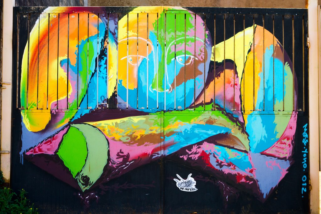 Check out street art in hilly Valparaiso