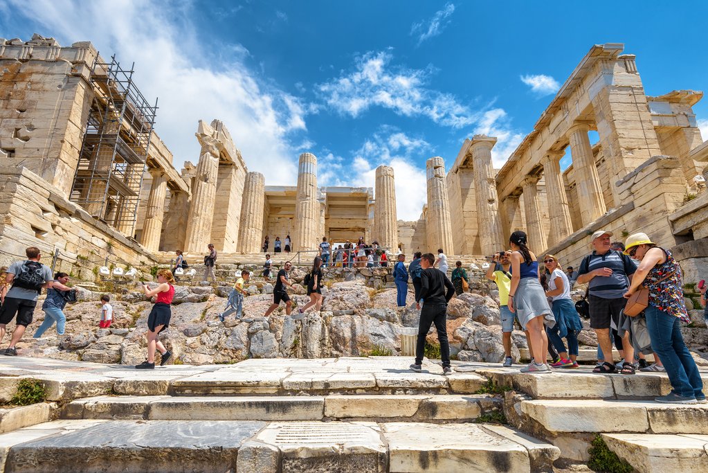 Propylaea, entrance to the Acropolis