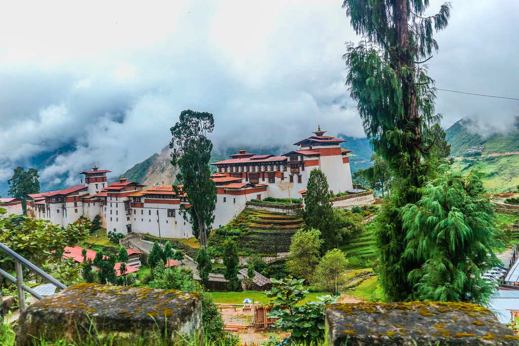 Trongsa Dzong, the largest fortress of its kind in the country