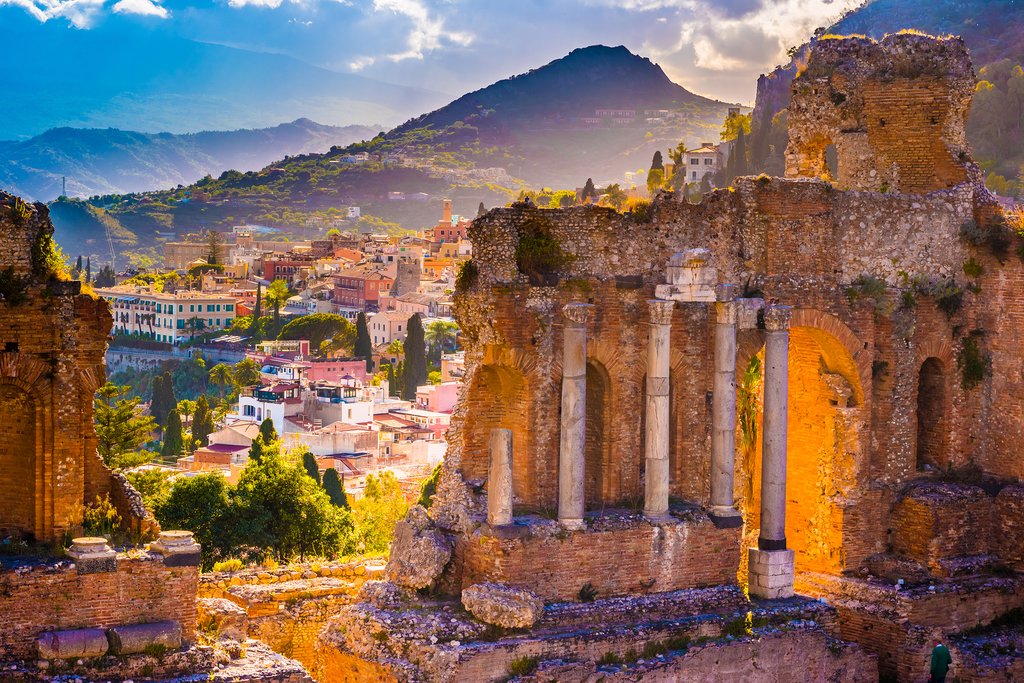 Taormina's Ancient Greek theater