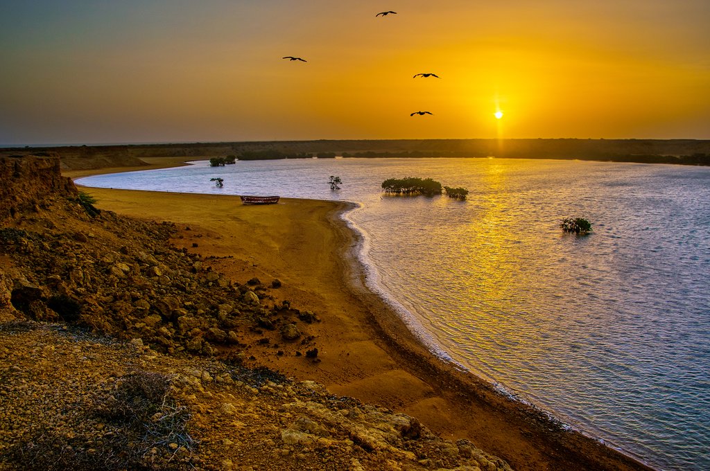Sunrise at Punta Gallinas