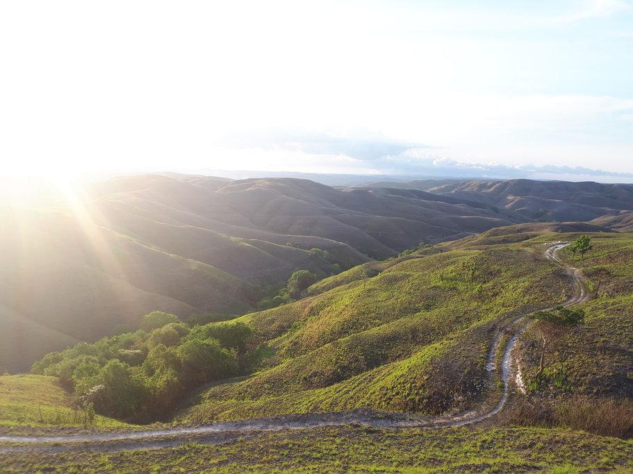 Landscape in Sumba