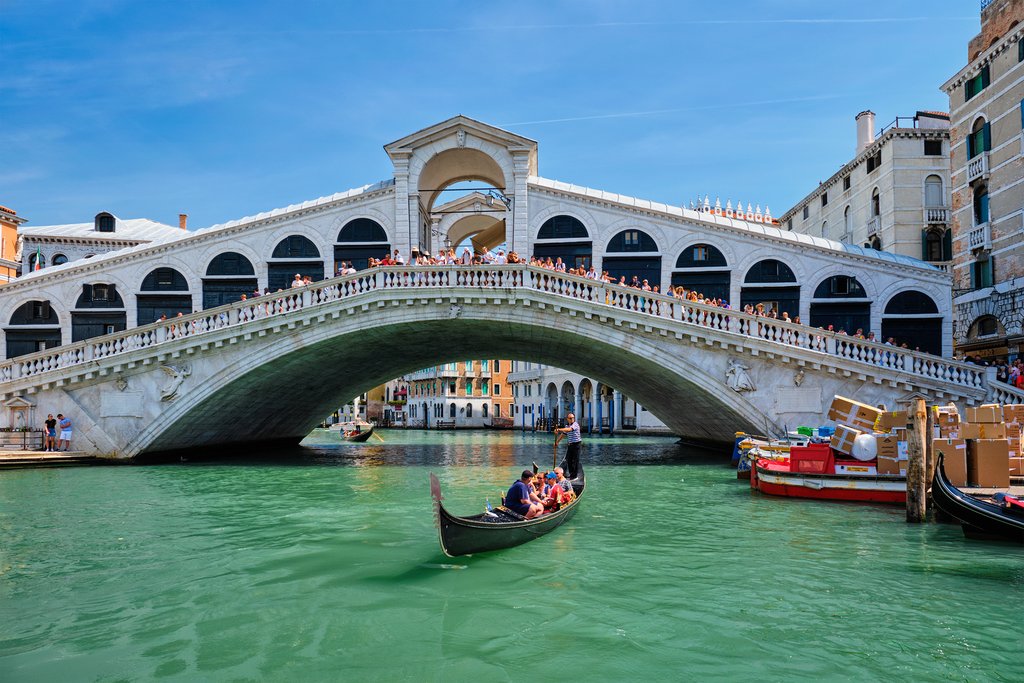 Take a ride under the Grand Canal