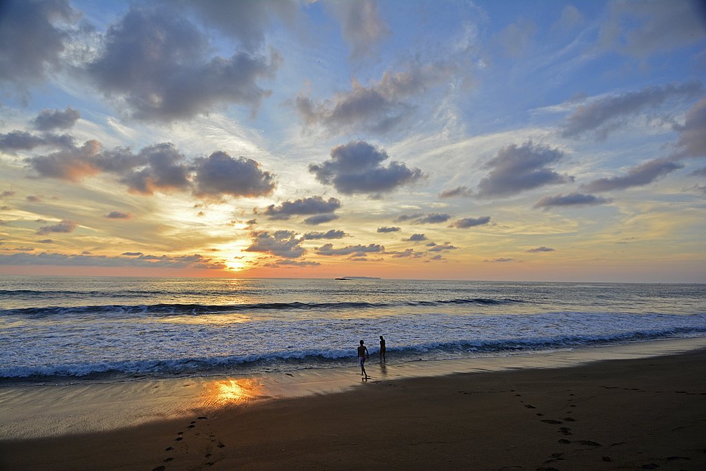 Sunset at Manuel Antonio Beach