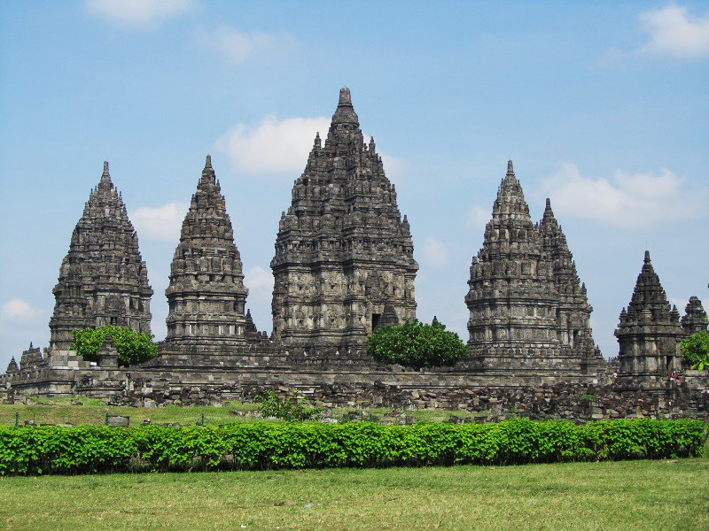 Temple pillars