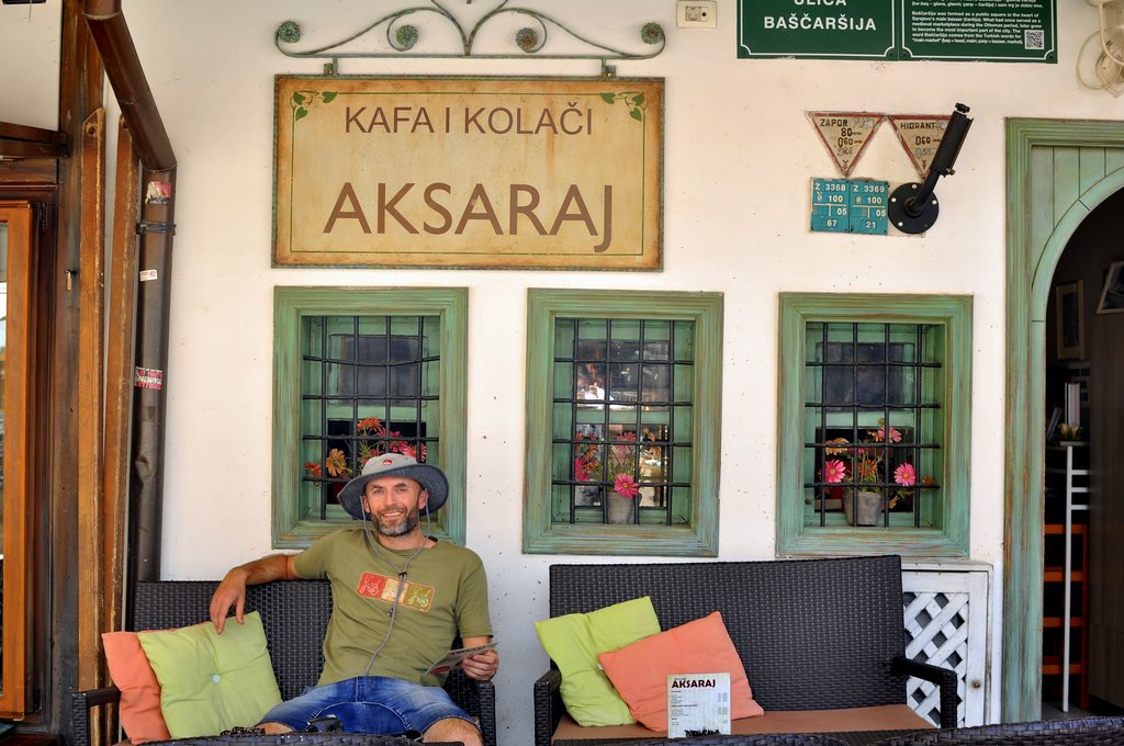 Stop for lunch in Bascarsija