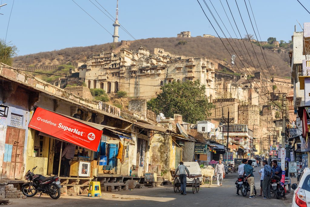The historic city of Bundi was an independent state until 1947