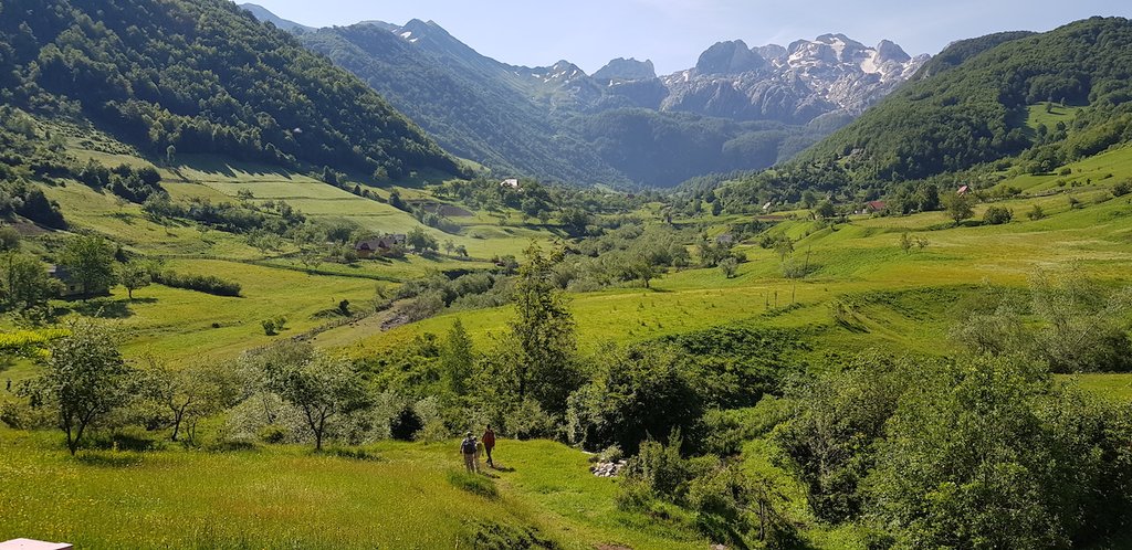 Lepushë, on the Albania-Montenegro Border