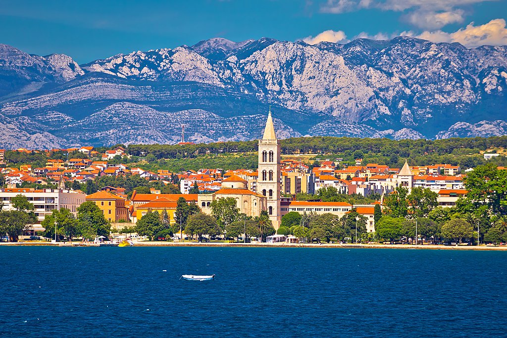 View of Zadar's waterfront