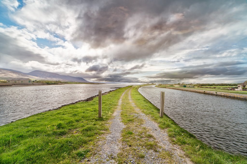 Tralee Bay in County Kerry, Ireland