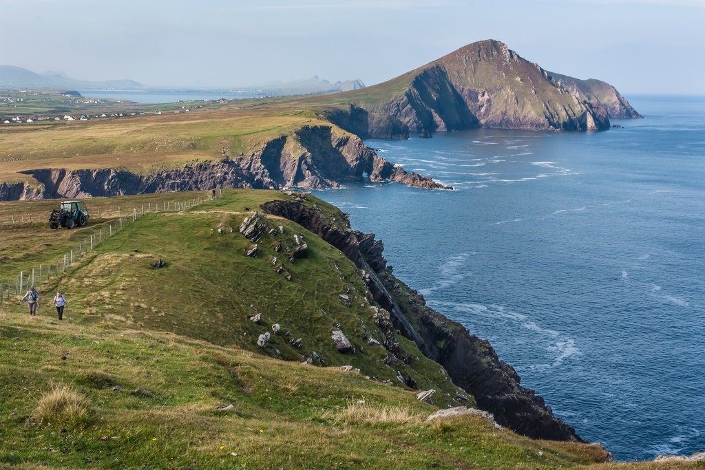 The Irish coast