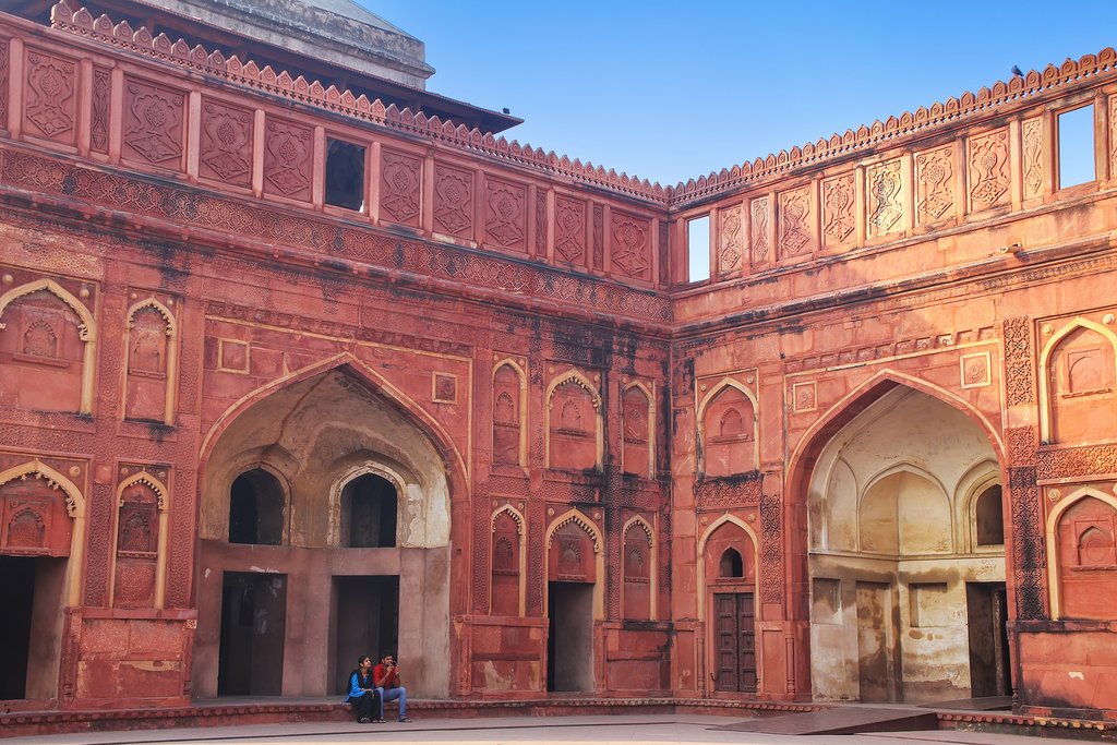 Jahangiri Mahal in Agra Fort