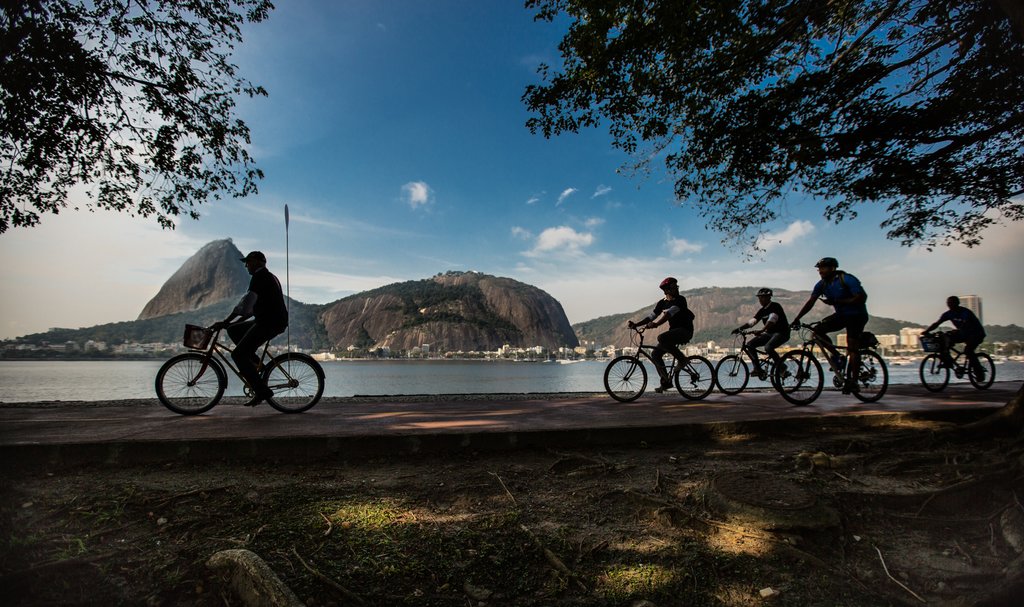 Explore the beaches of Rio by bike today - it's a slow and easy ride with plenty to see