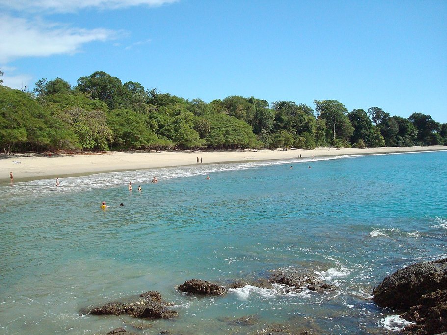 A beautiful Pacific beach in Quepos