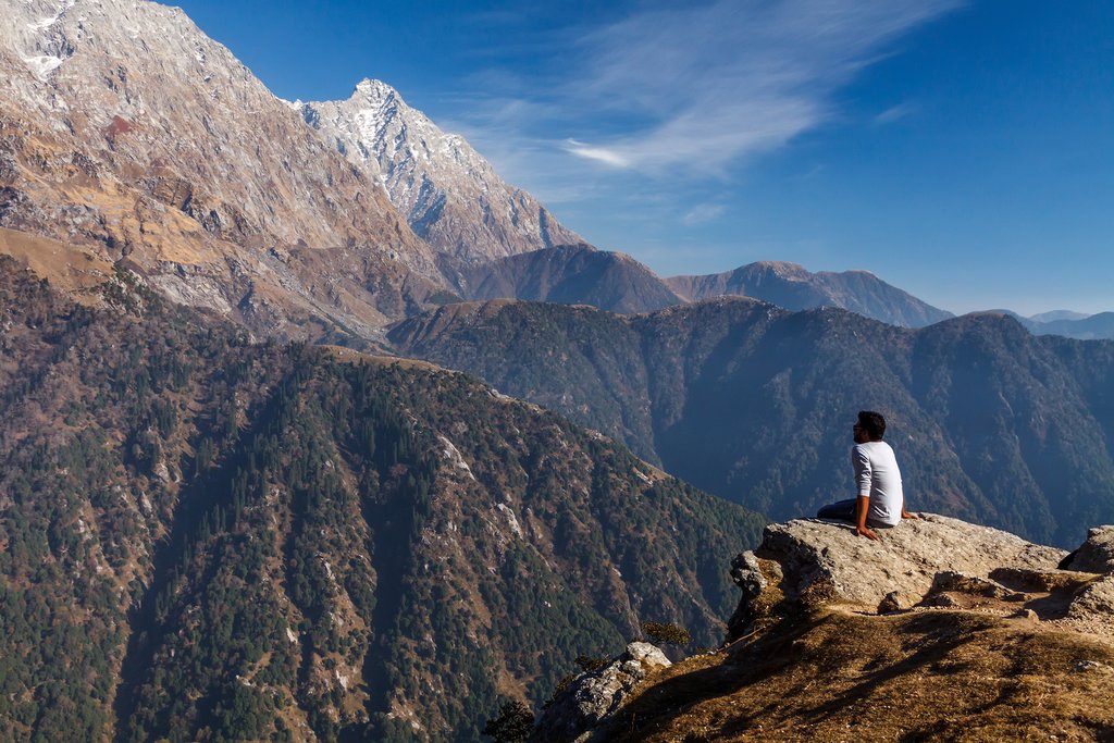 Trek to Triund in the Himalayas
