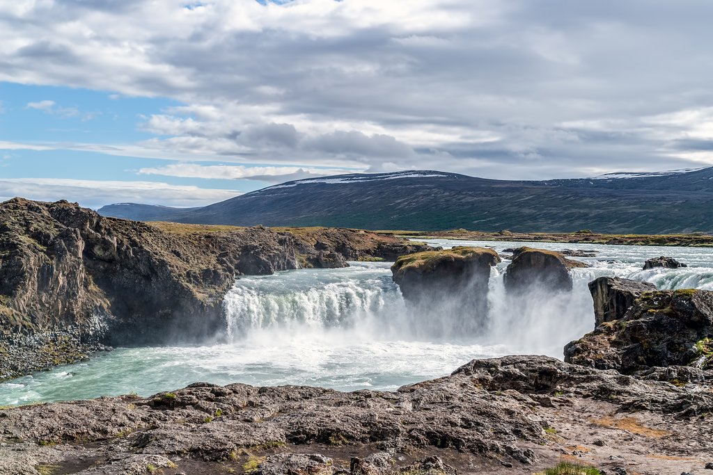 Godafoss, the Waterfall of the Gods