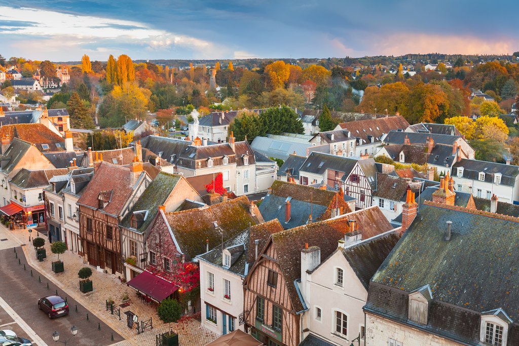 The charming town of Amboise—your base for the Loire Valley