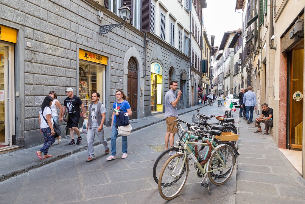 Bicycles are a great way to get around Florence and the surrounding region