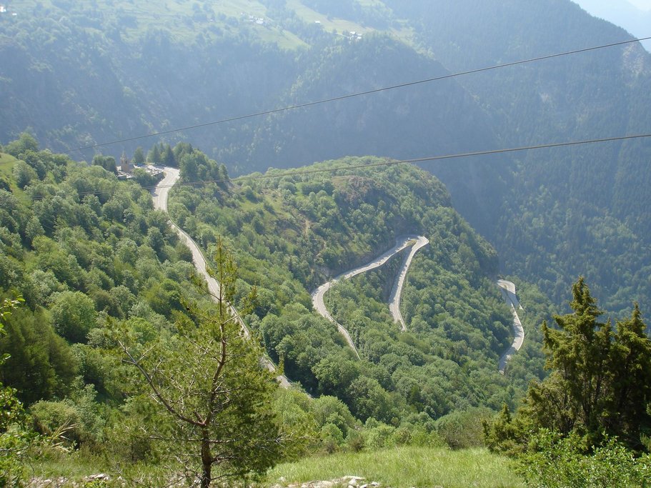 Careful on your descent from Alpe d'Huez!