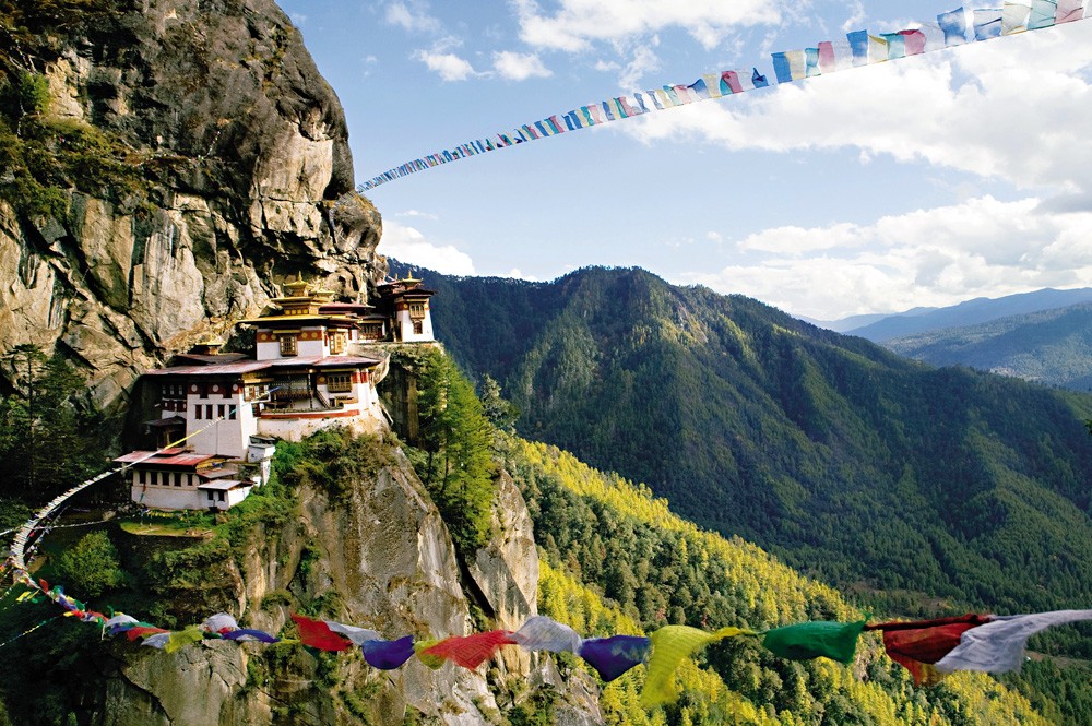 The famed Tiger's Nest Monastery