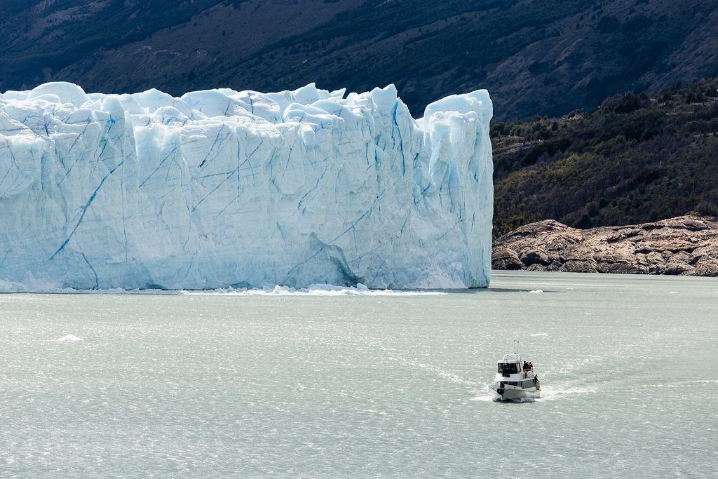 Cruising is the best way to get close to the glaciers