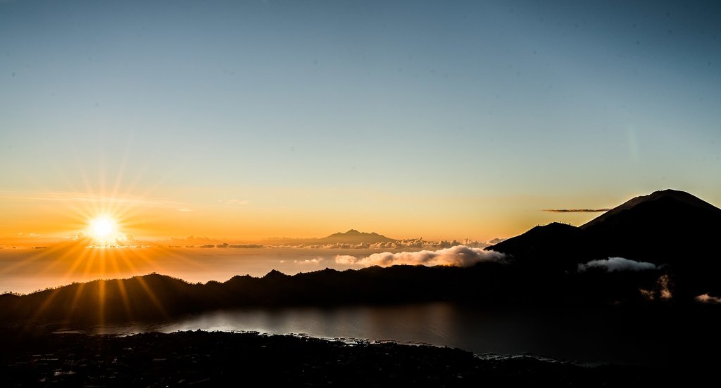 Sunrise from Mount Batur