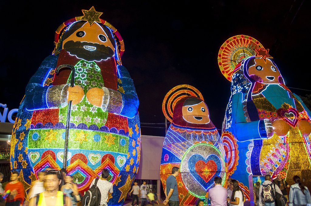 Christmas Lights in Medellin