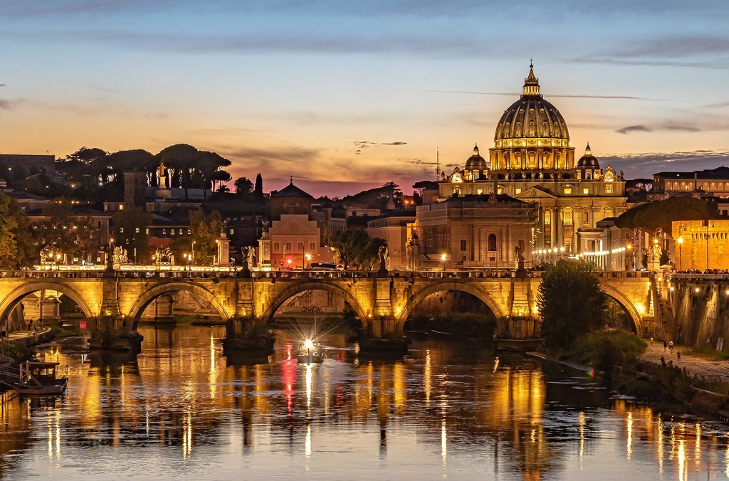 Beautiful Rome at Night