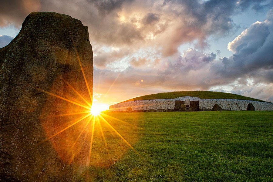 Sunset Newgrange