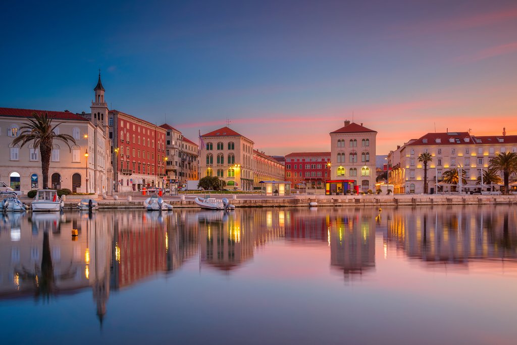 Split Promenade at Dusk