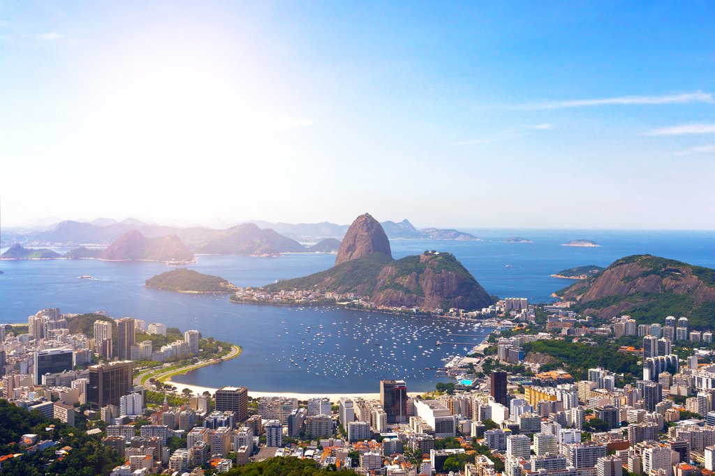 Iconic view of Rio de Janeiro