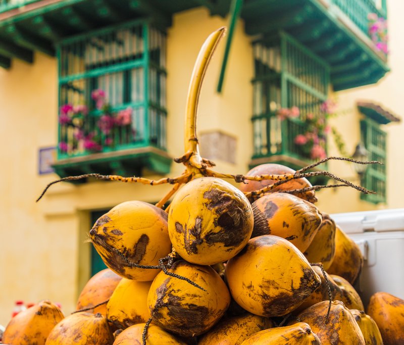 Fresh produce in Cartagena