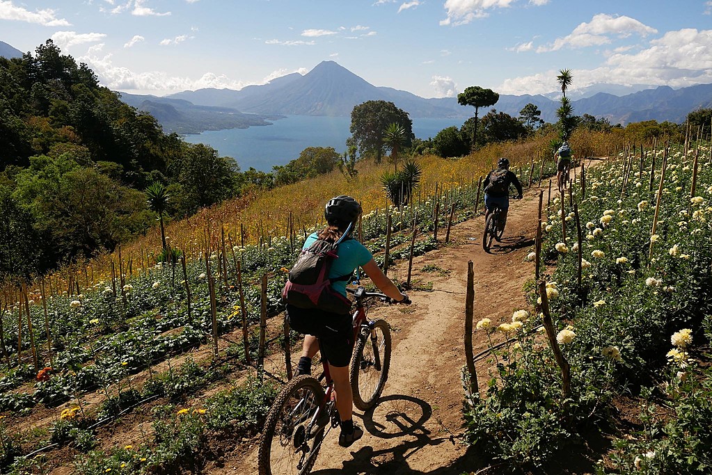 Trails above Lake Atitlan