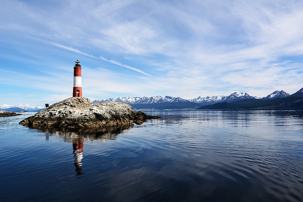 Les Eclaireurs Lighthouse in the Beagle Channel 