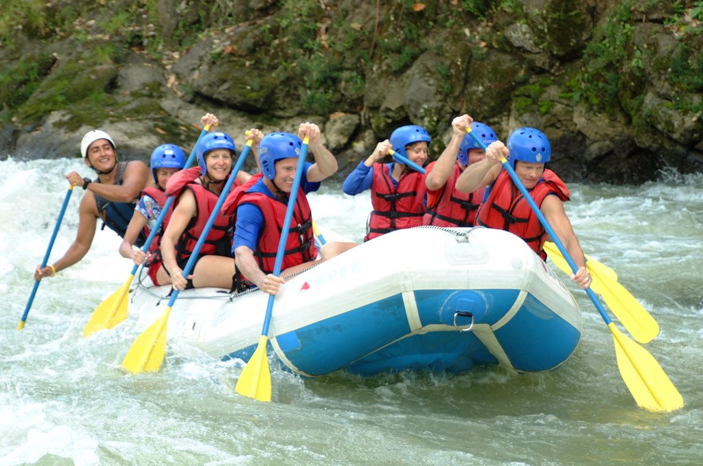 Whitewater rafting on Pacuare River