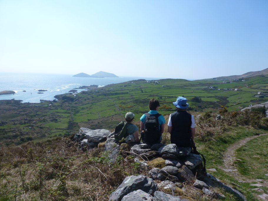 The Irish coast