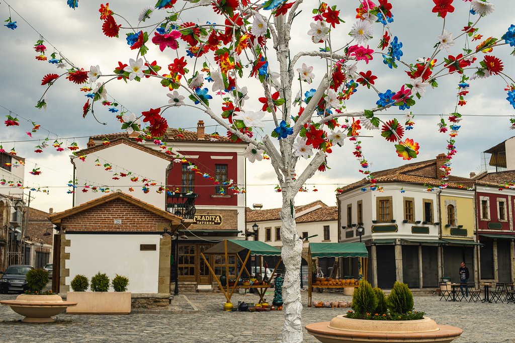 Old Bazaar in Korça