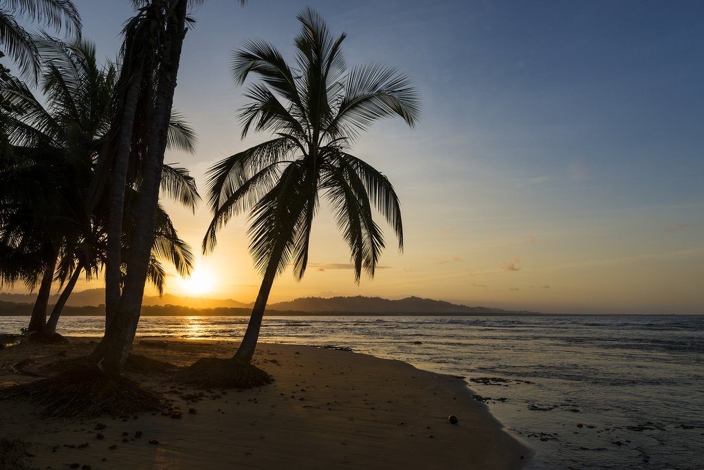 The beach at Puerto Viejo