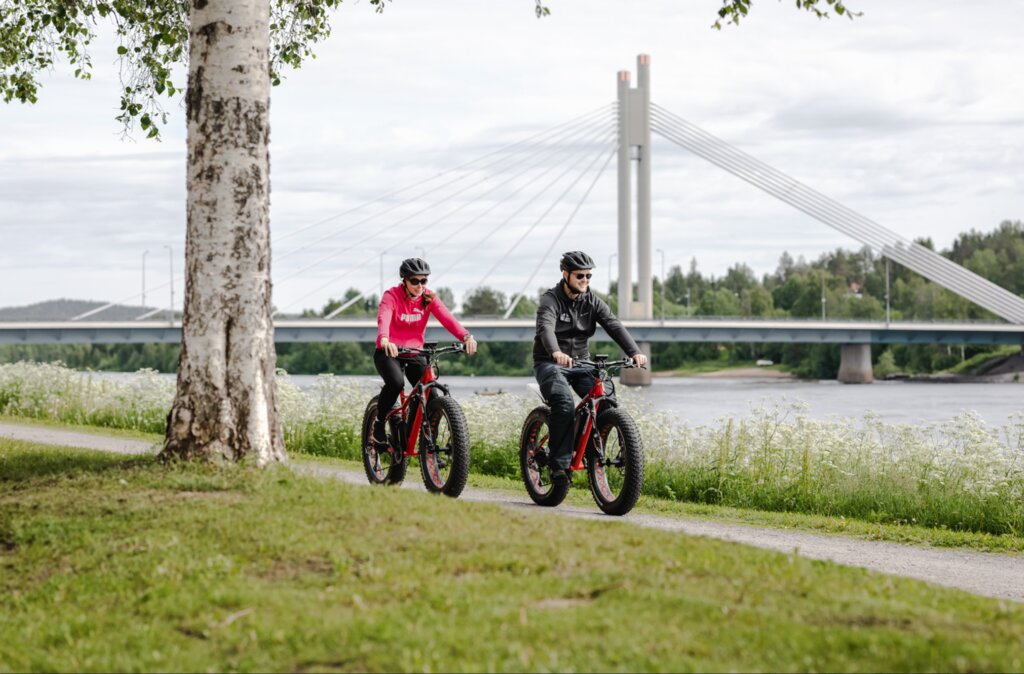 Having an e-bike gives you the freedom to cover a lot of territory