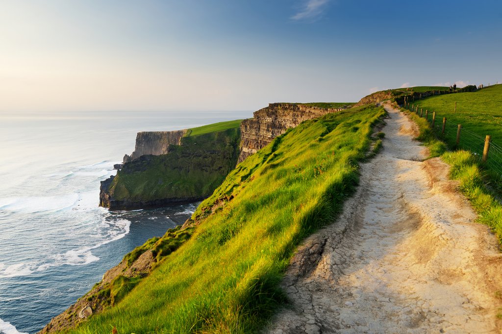 The spectacular Cliffs of Moher.