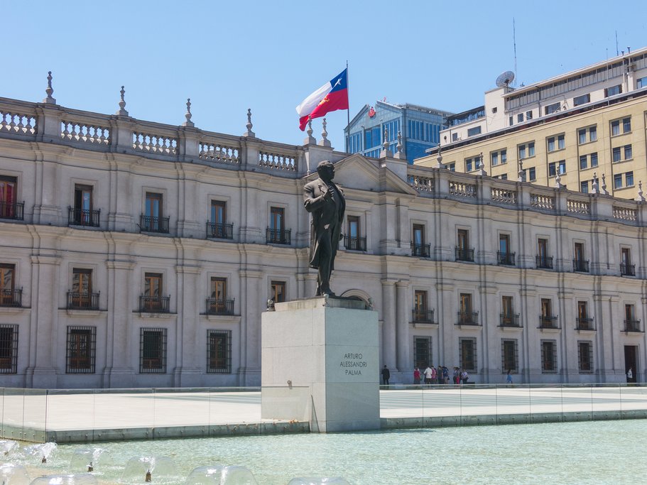 You can always take a stroll by "La Moneda," the Presidential Palace