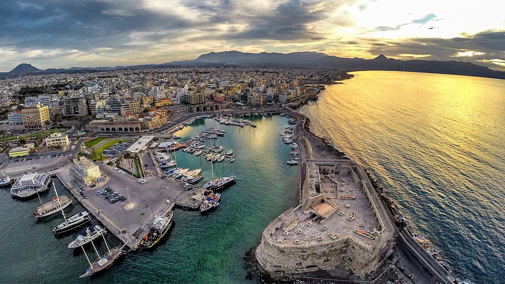 Heraklion harbor