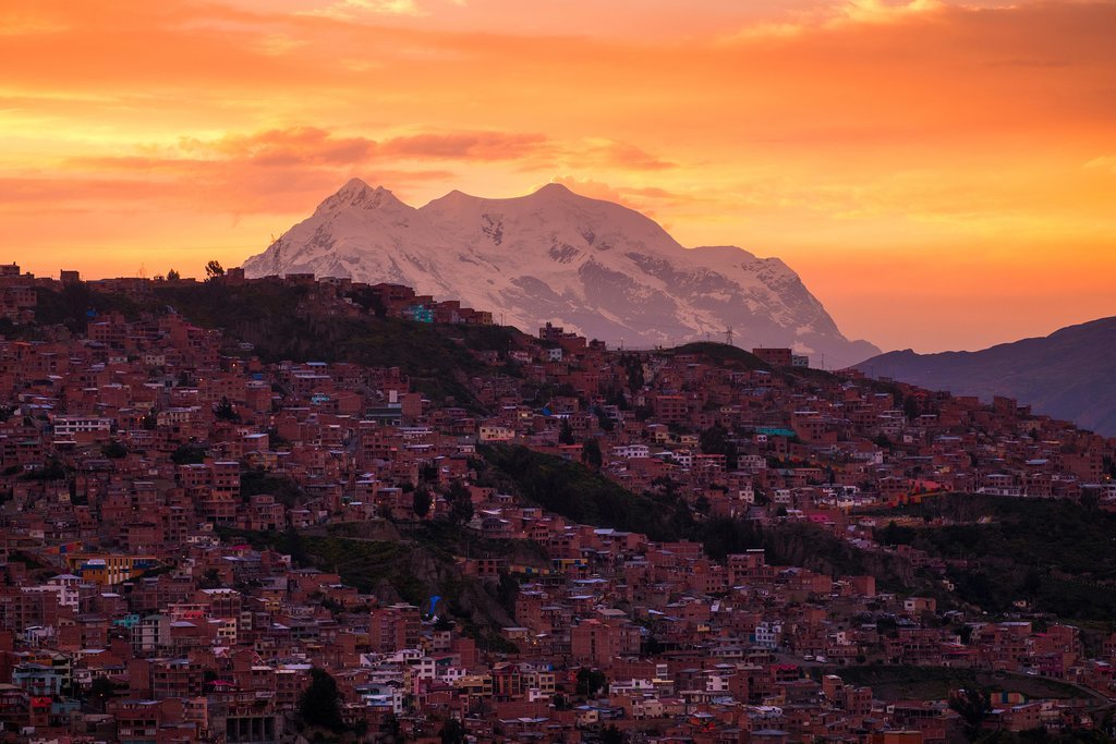 Sunrise in La Paz