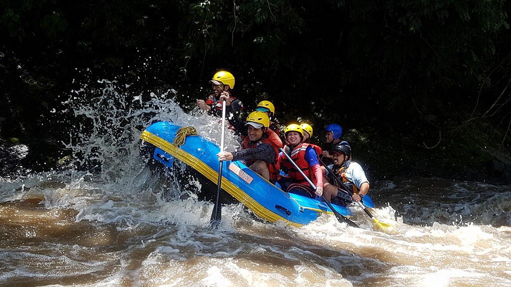 Rafting on the Rio Coyolate